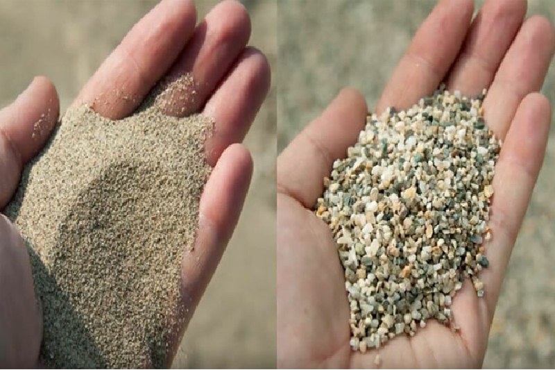 تفاوت شن و ماسه