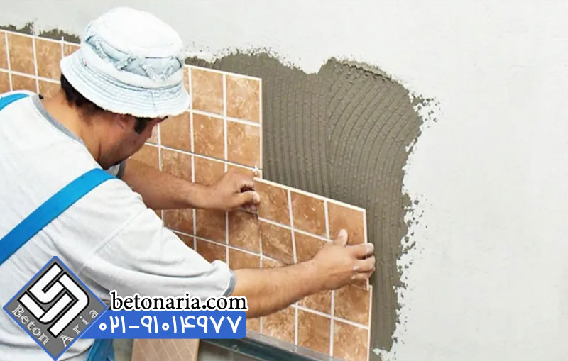 چسب کاشی و سرامیک مناسب دیوار 